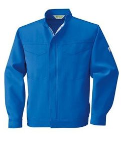 4930269145913 ECO WORLD 2647 ポケツトレスジヤケツト 色：ブルーXシルバーグレー サイズ：4L