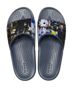 crocs クロックス crocs【メンズ レディース サンダル】Classic Crocs Meta Scape Slide/クラシック メタ スケイプ スライド｜##